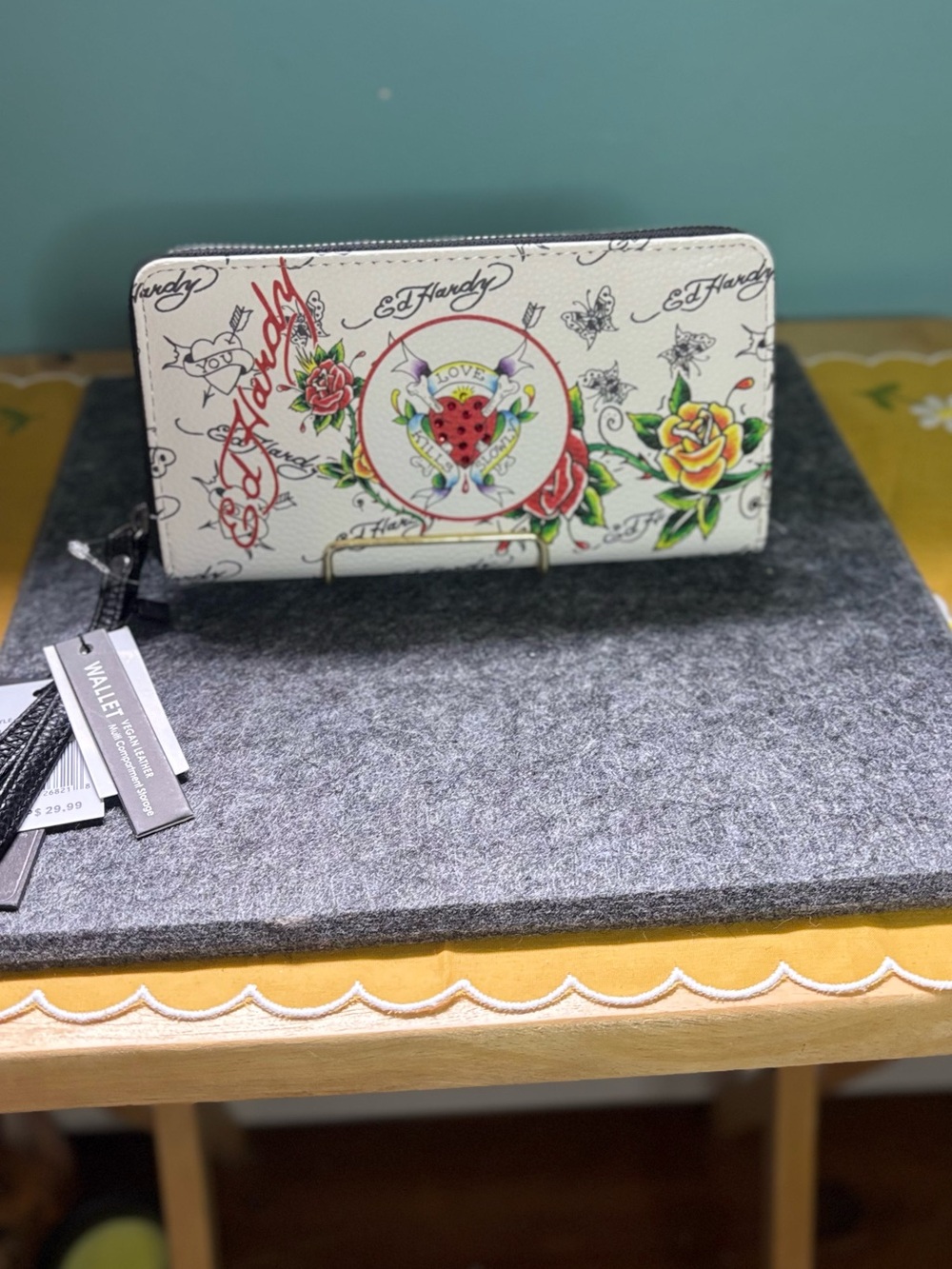 Ed Hardy wallet NWT